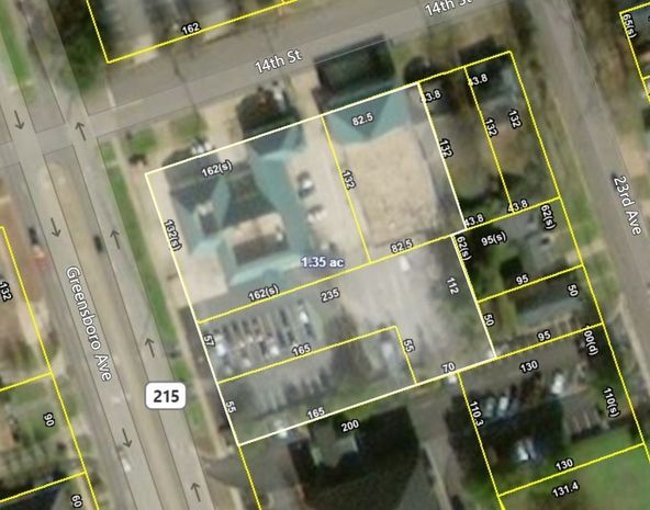 RARE CORNER LOT FOR SALE- Downtown Tuscaloosa: 1401 Greensboro Ave, Tuscaloosa, AL 35401